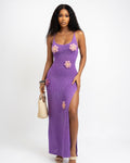 Luna Bloom Crochet Maxi Dress