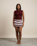 Zane Sheer Top & Skirt Set