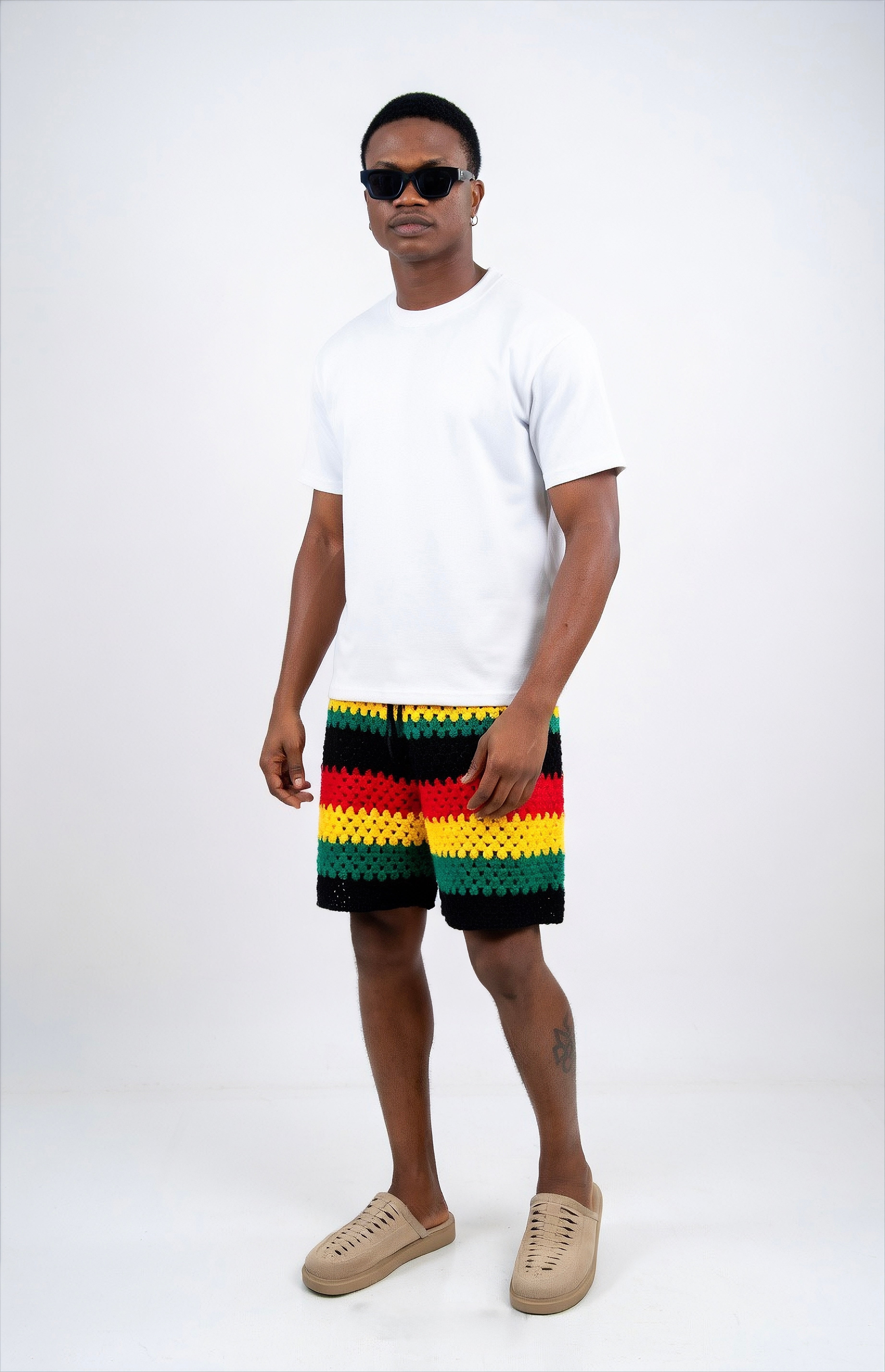 Island Vibe Crochet Shorts