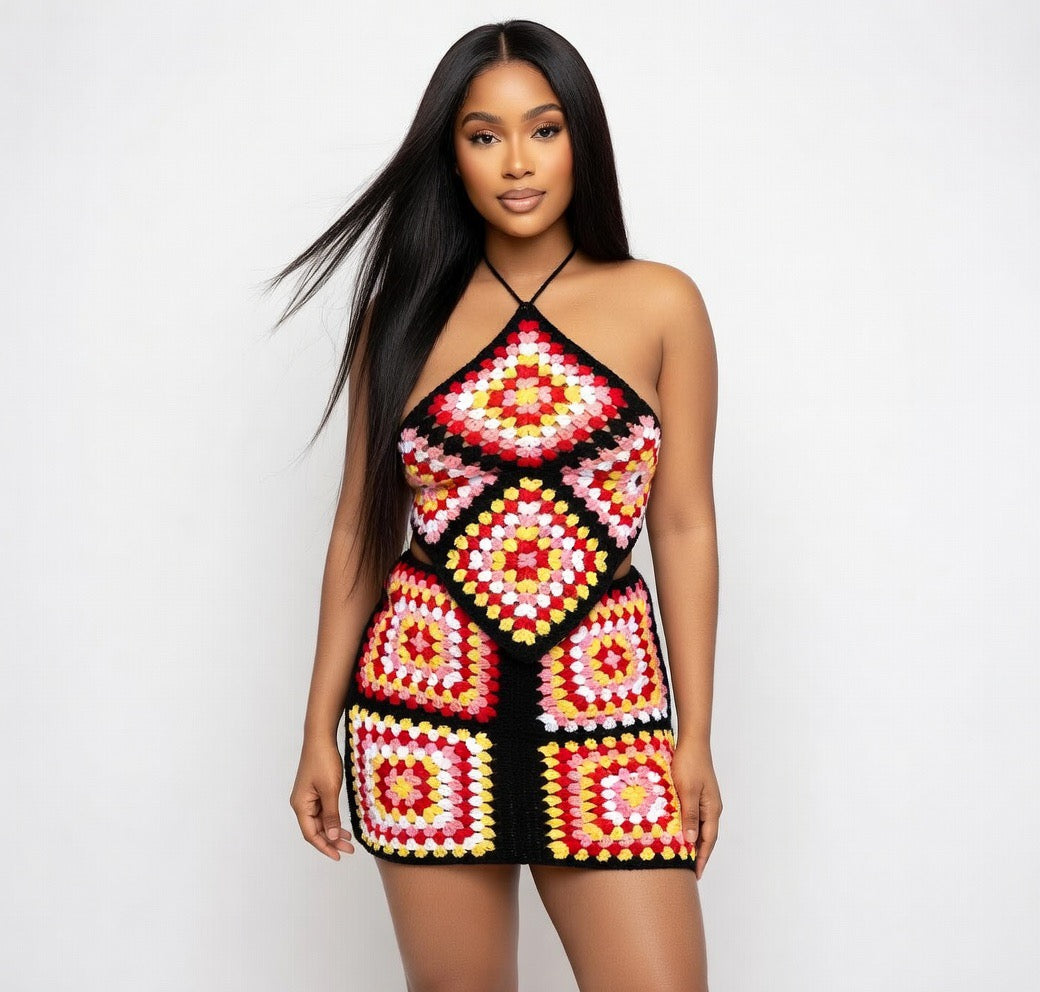Solara Granny Square Set