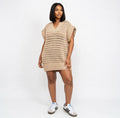 Nova V-Neck Crochet Maxi Dress