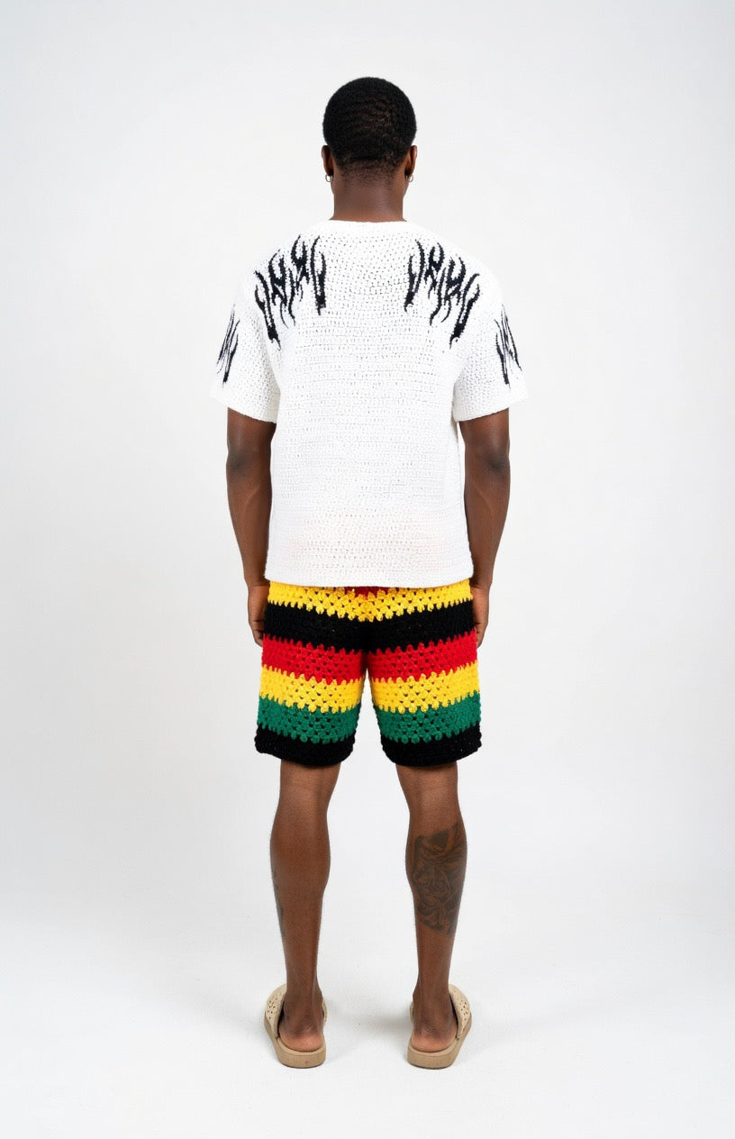 Island Vibe Crochet Shorts